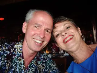 Betty Lue and Robert in Santa Rosa in 2004